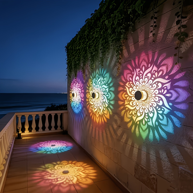 Outdoor Lighting Waterproof - Paquete de 1/2/4 Luces Solares para