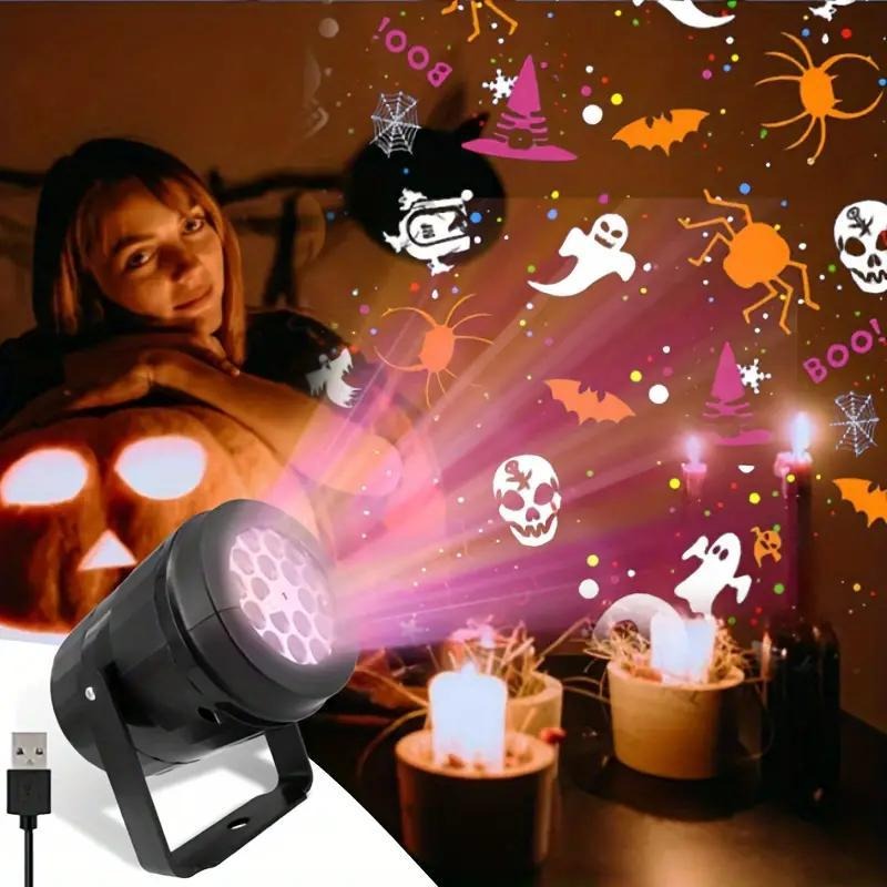 Outdoor Lighting Effects - Proyector LED de Halloween para Exteriores,