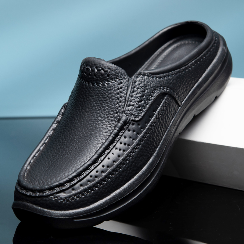 Outdoor Lighting Black - Zapatillas de verano, zuecos de jardín,