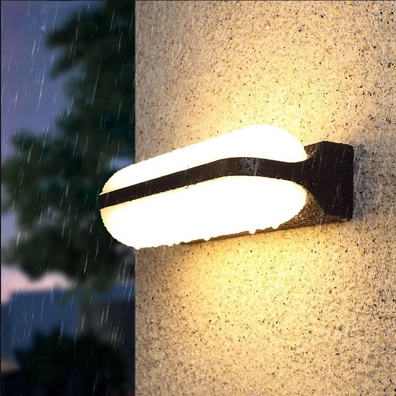 Outdoor Lighting Waterproof - Lámpara de pared LED para exteriores,