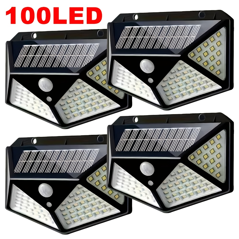 Outdoor Lighting Waterproof - Lámpara Solar de Jardín de 100