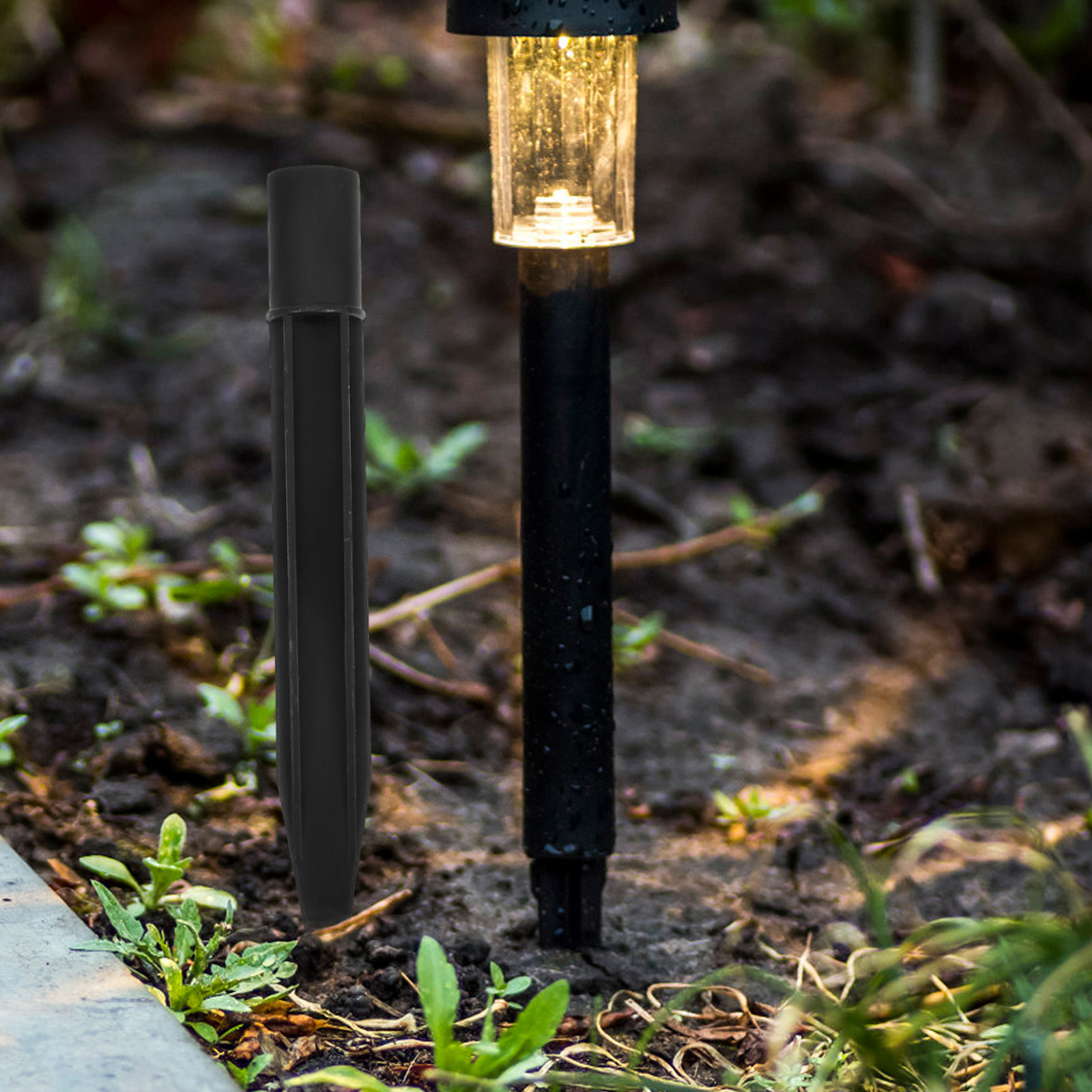 Outdoor Lighting And Landscape - Estacas de tierra para rótulos, luces