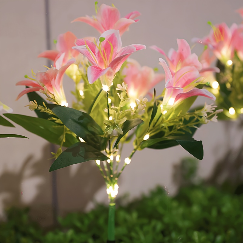 Outdoor Lighting Effects - Luces Solares de Jardín con Forma