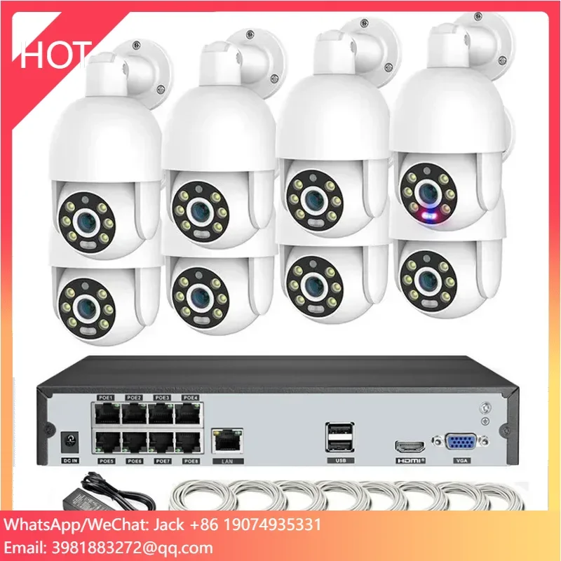 Sistema de Cámara NVR PoE 4K d - Outdoor Lighting Track reseña y precio