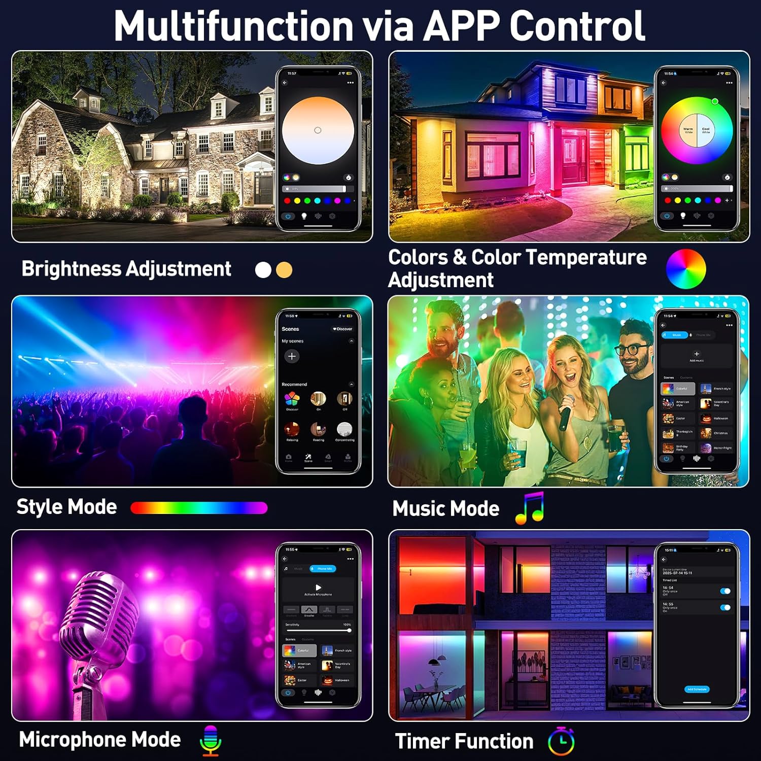 Barra de reflector LED RGB de  - Outdoor Lighting Uk reseña y precio