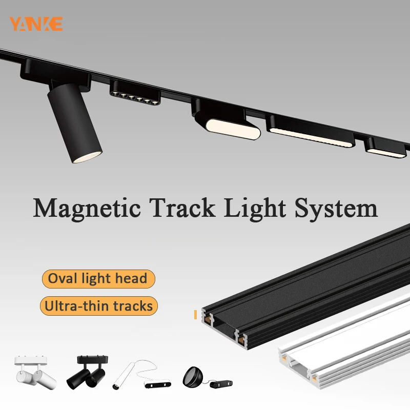 Luz de pista magnética serie U - Outdoor Lighting Track reseña y precio