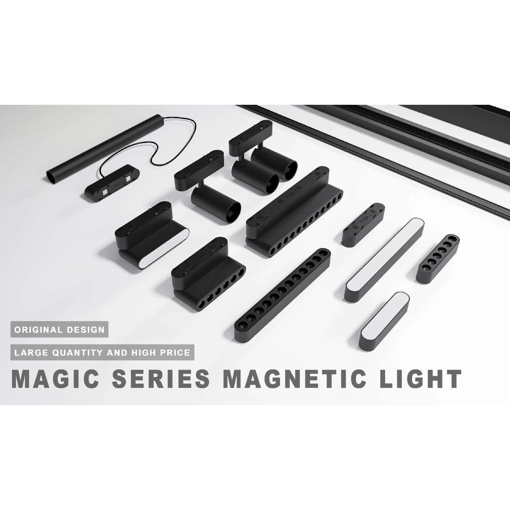 Luz de pista magnética serie U - Outdoor Lighting Track reseña y precio