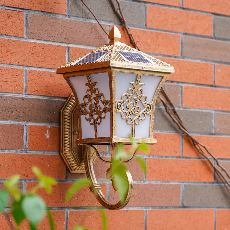 Luces Solares de Estilo Europe - Outdoor Lighting Waterproof reseña y precio