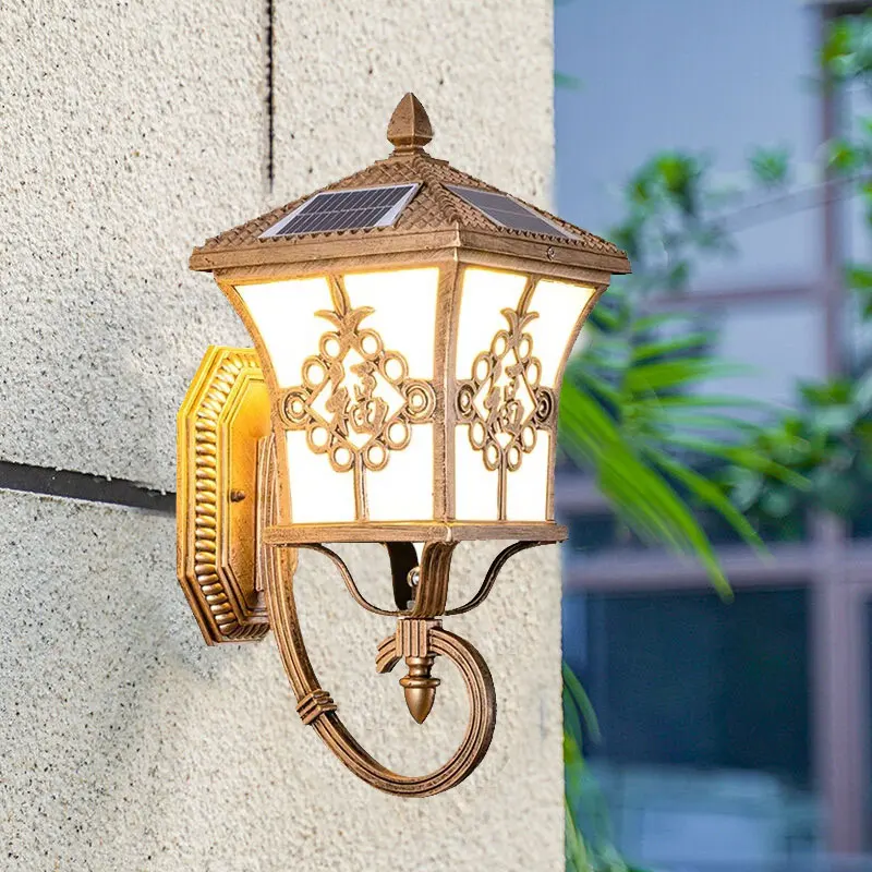 Luces Solares de Estilo Europe - Outdoor Lighting Waterproof reseña y precio