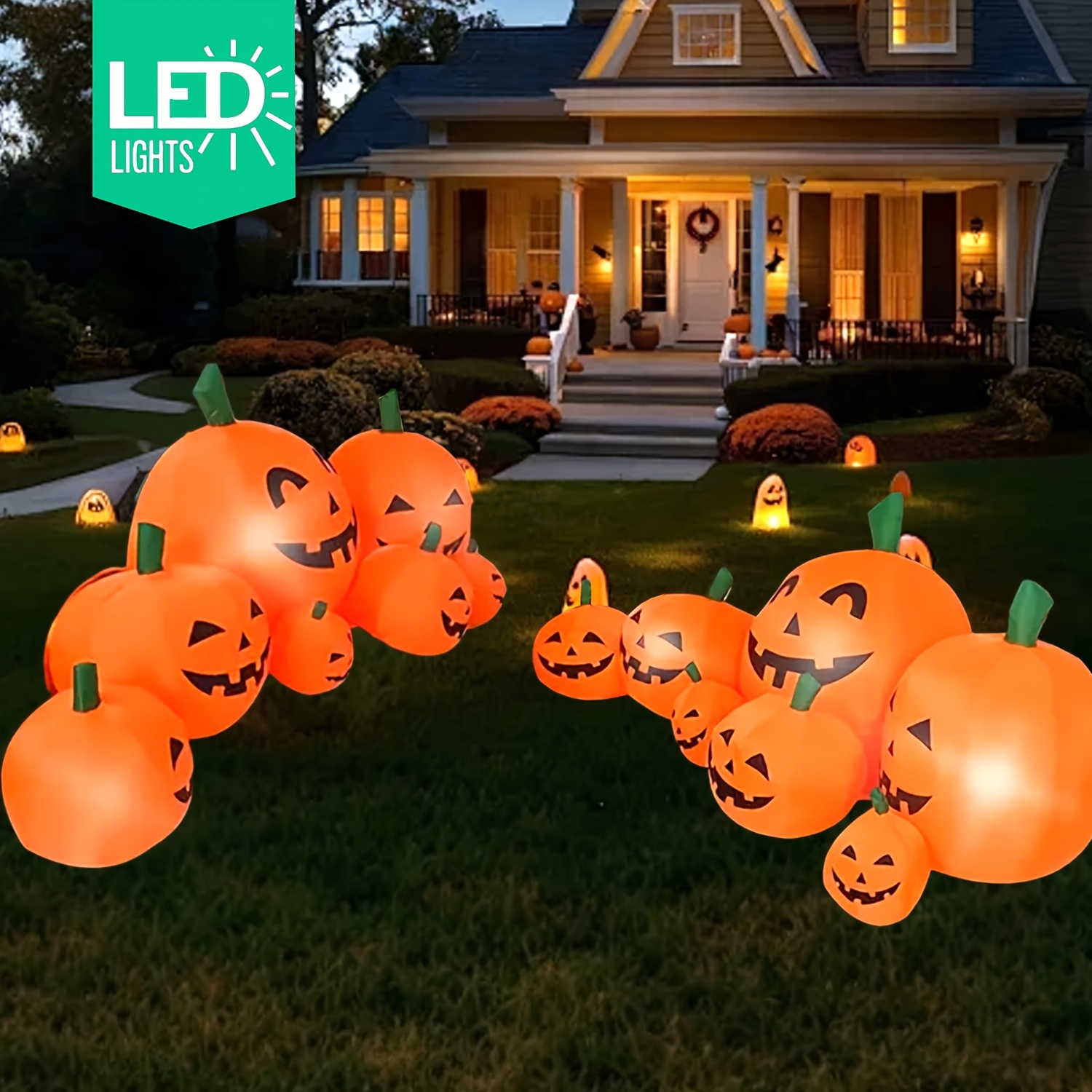 NUEVA llegada: calabaza inflab - Outdoor Lighting Effects reseña y precio