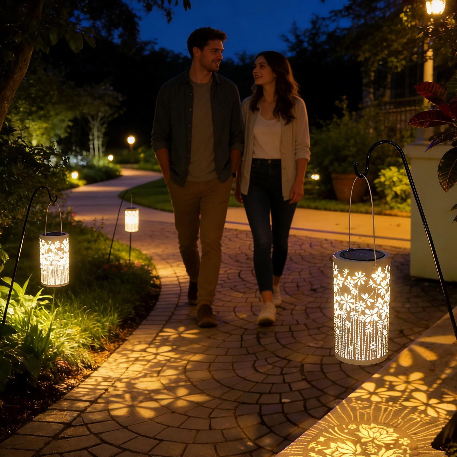 Linternas solares decorativas, - Outdoor Lighting And Landscape reseña y precio
