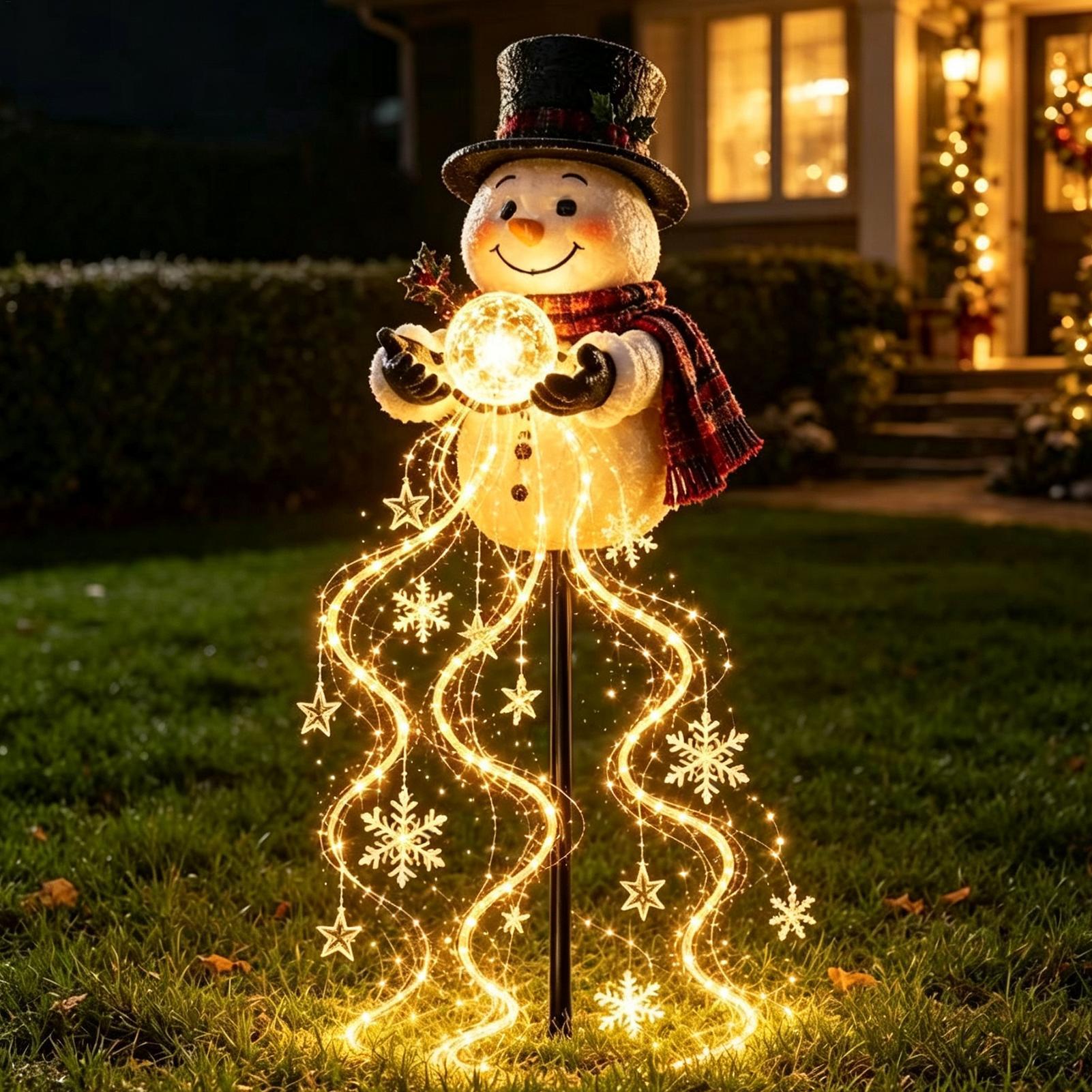 Luces navideñas para caminos,  - Outdoor Lighting Pathway reseña y precio