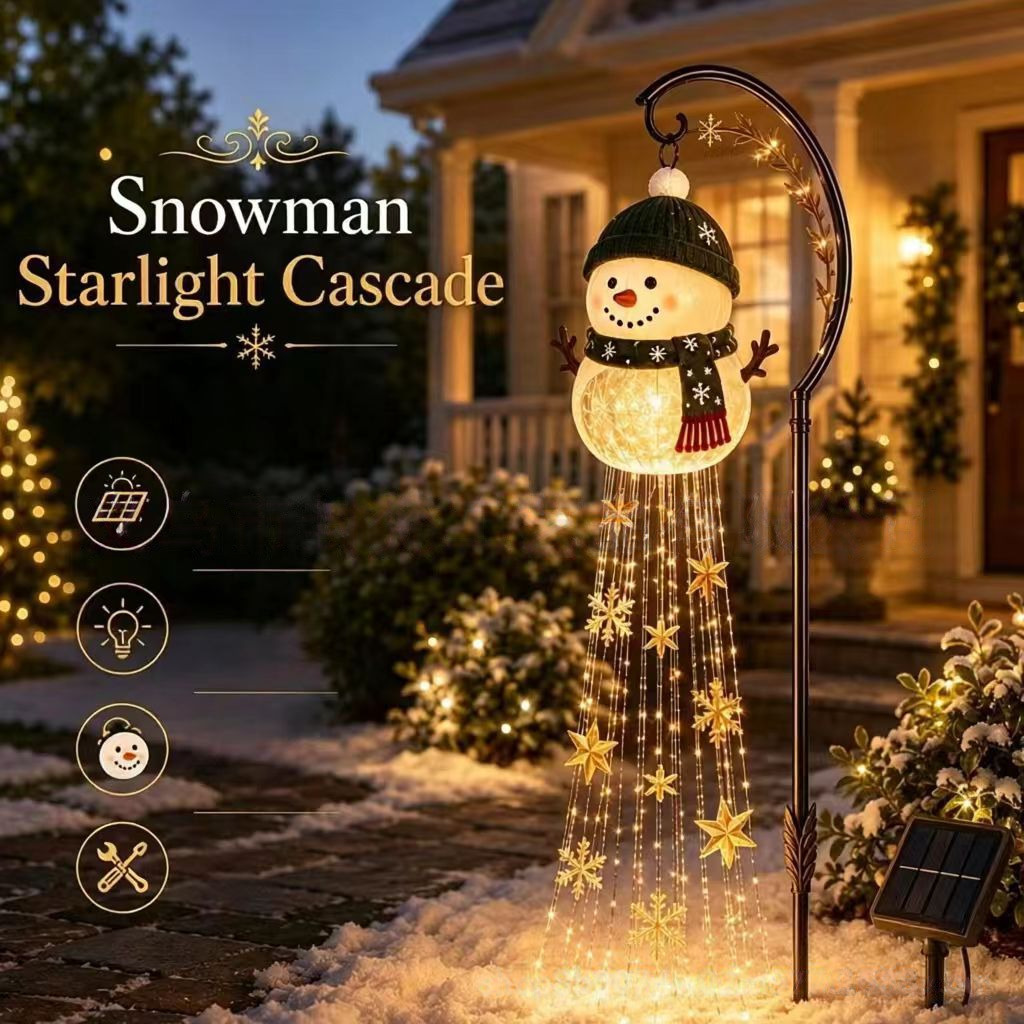 Adorno navideño con forma de m - Outdoor Lighting Effects reseña y precio