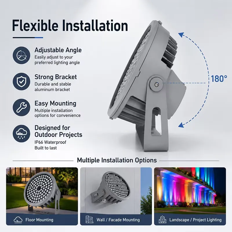 Foco LED RGBW SMD DMX512 para  - Outdoor Lighting Waterproof reseña y precio