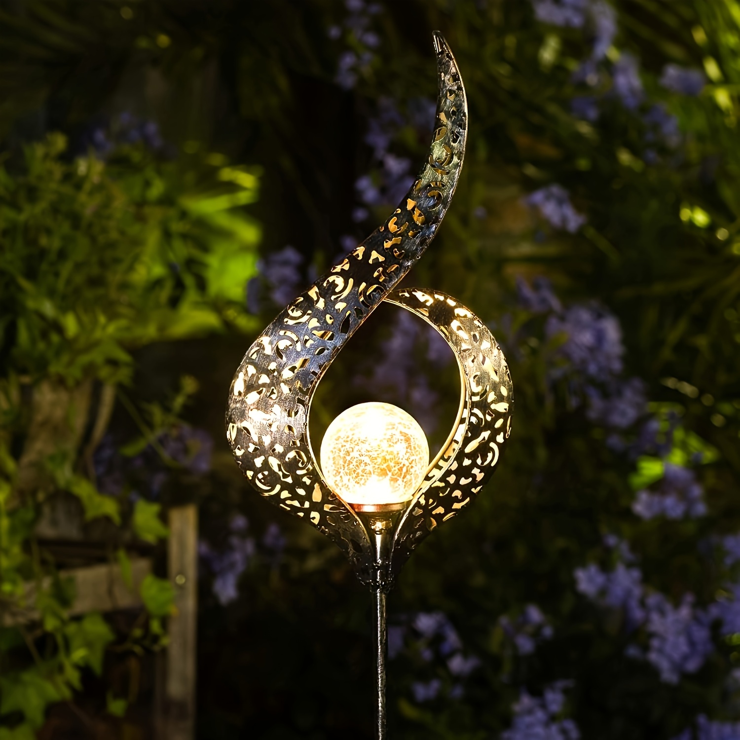 Lámpara solar de jardín para e - Outdoor Lighting Pathway reseña y precio