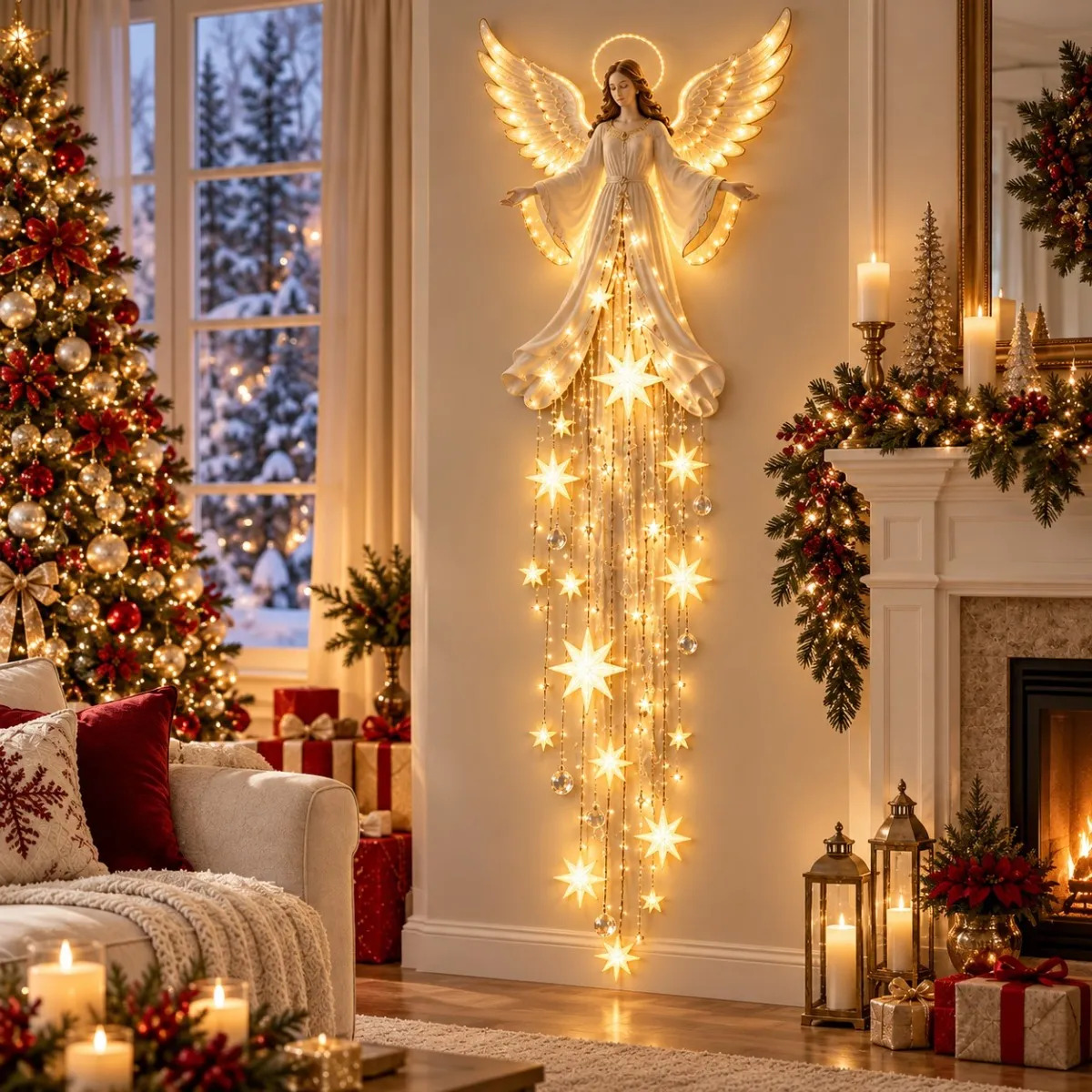 1 unidad: adorno navideño para - Outdoor Lighting Effects reseña y precio