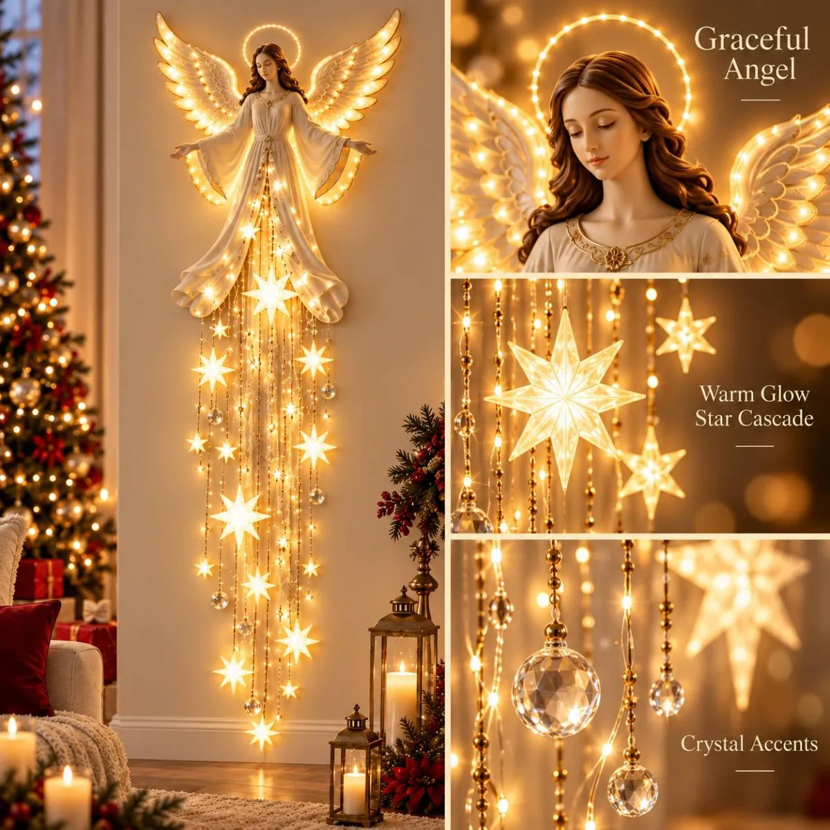 1 unidad: adorno navideño para - Outdoor Lighting Effects reseña y precio