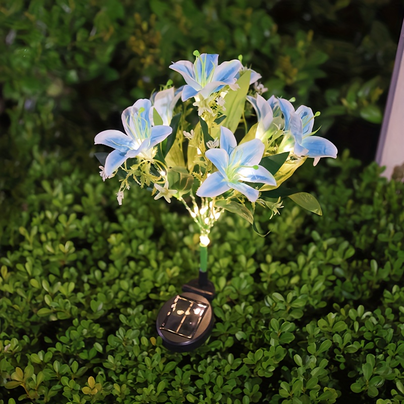 Luces Solares de Jardín con Fo - Outdoor Lighting Effects reseña y precio