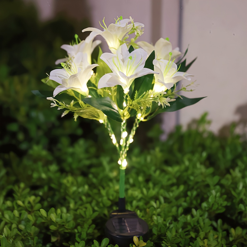 Luces Solares de Jardín con Fo - Outdoor Lighting Effects reseña y precio